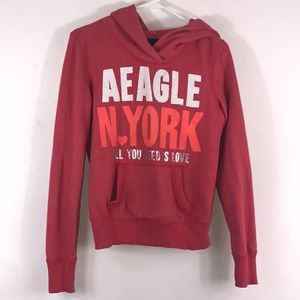 American eagle pink sweatshirt